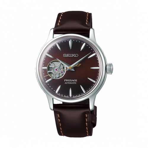SEIKO PRESAGE開芯機械腕錶4R38-01Y0R(SSA783J1)33.8mm