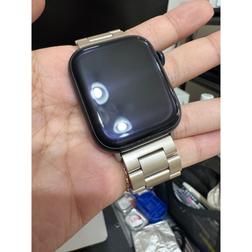 Apple watch series8 s8 GPS 45mm 鋁合金 太空黑 手錶 穿戴裝置