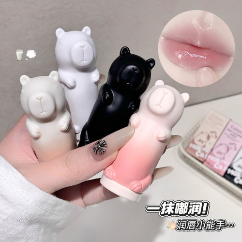 珂拉思護唇膏 卡皮巴拉護唇膏 潤唇膏 水豚君護唇膏 防乾裂 淡化唇紋 保濕滋潤補水