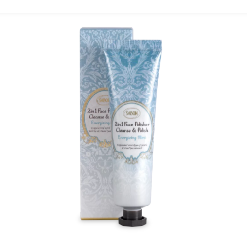 【SABON】二合一臉部磨砂膏60ml #薄荷 (現貨)