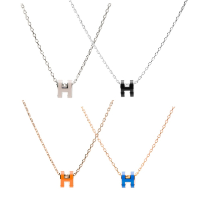 【HERMES 愛馬仕】 HERMES MINI POP H 項鍊 __DVSHOP 保證正貨 台灣現貨不用等