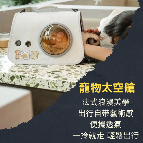 【YeeGo 億購寵物】寵物外出包 兔子外出 寵外出包 蜜袋鼯外出包 倉鼠外出 寵物手提包 寵物太空艙包 寵物單肩包