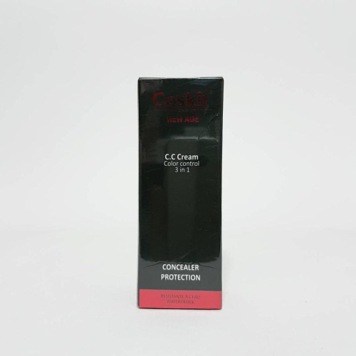 Coskit 蔻斯美潤色CC遮瑕粉底乳30ml (物理性)