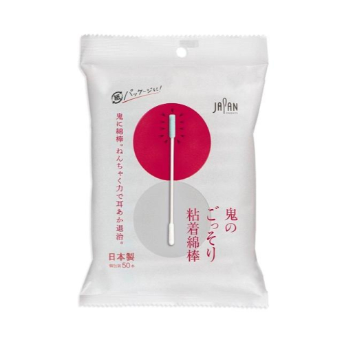 日本平和 魔鬼沾粘棉花棒 深層清潔黏著棉花棒 50入