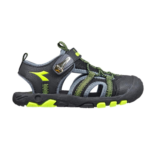 『DIADORA』大童護趾運動涼鞋(星系 黑)