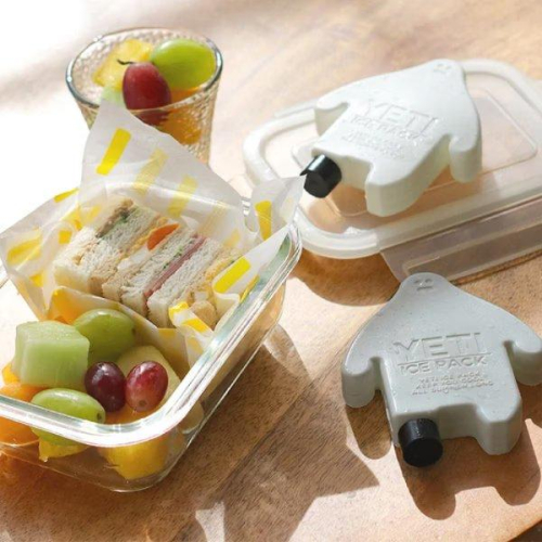 【NOOKs YETI ICE PACK】小雪人保冰磚｜0°C 便當飲品專用保冷劑（2入）