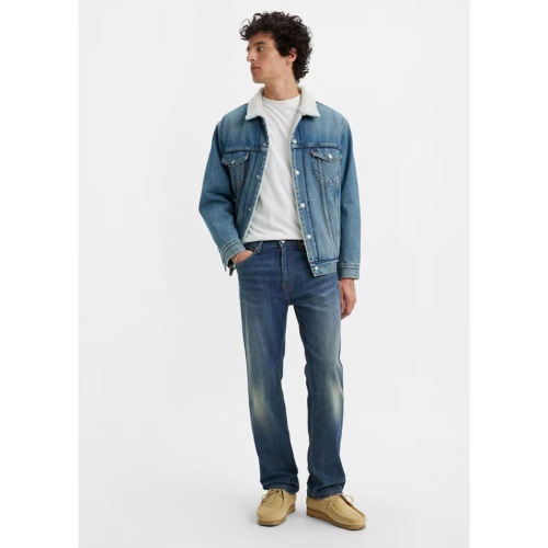 【多色新款29-44腰優惠】美國Levis 505 常規版型 深藍 仿舊水洗刷白 色褲拉鍊直筒牛仔褲 丹寧褲 百搭501