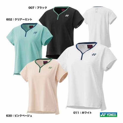 (預購)日本代購 YONEX 2025SS 20837 羽球服 短袖 比賽服 選手服 女用 日本境內版 2月上旬