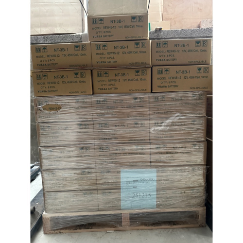 YUASA 湯淺REW45-12 鉛酸電池12V45W POS系統機器 UPS不斷電設備 電池更換 消防總機 照明設備