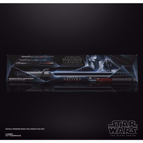 Star Wars Hasbro Force FX Elite Black Series Darksaber 暗黑光劍