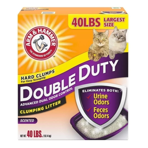 【宅配免運】ARM & HAMMER 鐵鎚牌 加強除臭貓砂 18.14公斤 鐵鎚牌貓砂 Costco 好市多