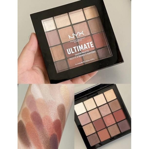 現貨寄出 NYX 16色百變玩味眼影盤 歐美眼影盤 Warm Neutrals﻿ 16色眼影 NYX眼影盤 nyx 歐美