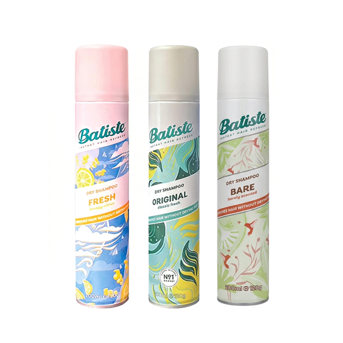 【限時購】Batiste 乾洗髮噴霧 200ml 三入組 玩酷中性/經典清新/純淨微香【風行小舖】