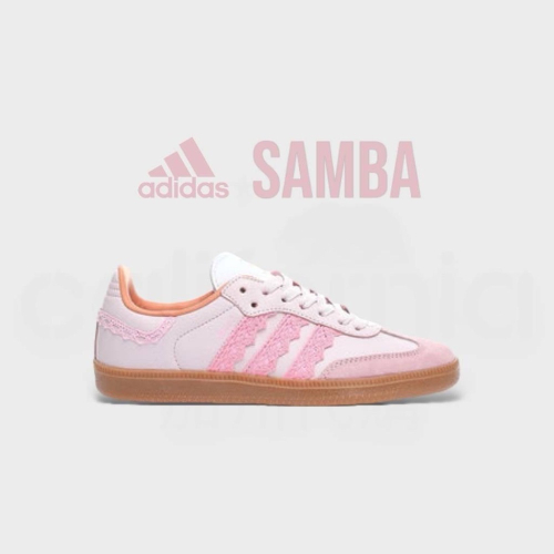 ?adidas Originals SAMBA OG IG5932 Lace/蕾絲/粉色/桃紅/桃粉