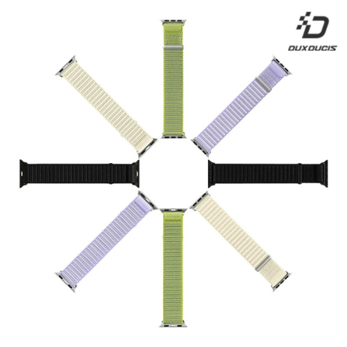 DUX DUCIS Apple Watch 系列 YE 尼龍編織錶帶 手錶帶 表帶 回環表帶 長度自由調整