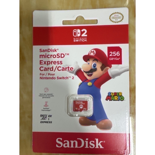 NS2 SanDisk 記憶卡 microSD Express 256G NS2 Switch