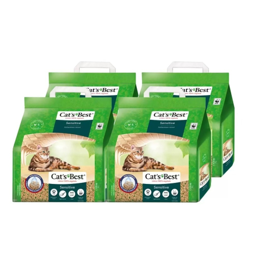【宅配免運】2.5公斤 X 4入Cat＇s Best 凱優木屑砂 黑標 強效除臭 木屑貓砂 貓砂 Costco 好市多