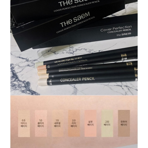 全新 the SAEM 得鮮Cover Perfection遮瑕筆類別第一名 ? 0.5|1.5|2.0 連續獲獎