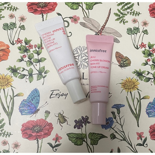 INNISFREE 櫻花防曬亮顏霜 SPF50+ PA++++ 10ml(防曬素顏霜)