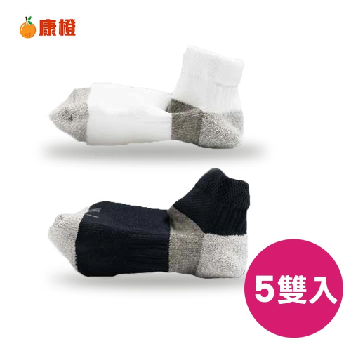 【USTINI我挺你健康鞋】7層米其林排靜電成長襪 (5雙入) 童襪 接地氣襪 排靜電