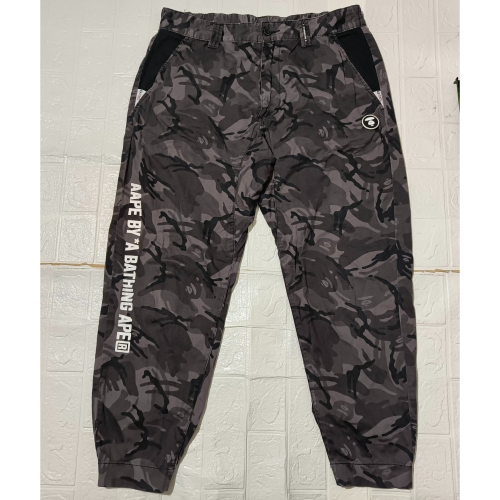 (9855) AAPE 長褲 腰圍84 褲長94