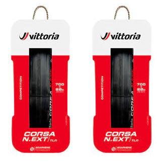【精選特賣】超值組合!!! VITTORIA CORSA N.EXT 無內胎外胎兩條 贈送一罐150ml補胎液