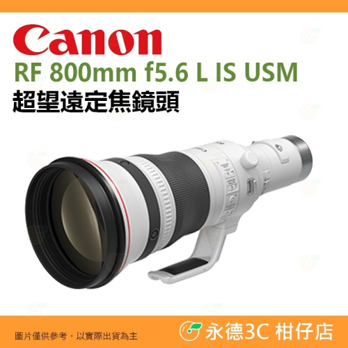 Canon RF 800mm f5.6 L IS USM 超望遠定焦鏡頭 大砲 台灣佳能公司貨