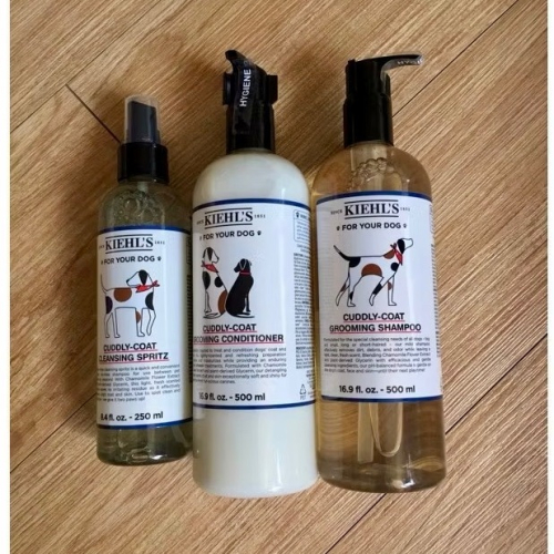 ?妝可愛? Kiehl＇s 契爾氏 寵物狗寶貝潤澤洗毛精、寵物狗寶貝柔亮潤絲精