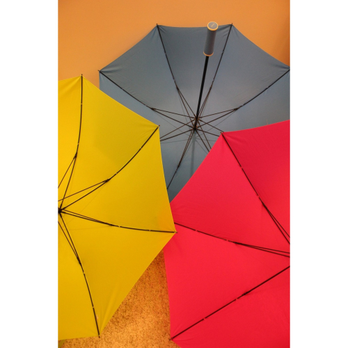 加大雙人熒光色時尚達人長柄晴雨傘抗風情侶傘配傘套車用輕便
