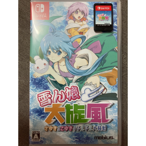 《二手現貨速寄》Switch雪女大旋風 沙雪與小雪的大騷動 雪娘大旋風 類似奇奇怪界 無中文