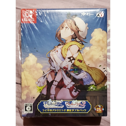 NS Switch 萊莎的鍊金工房 1+2 限定雙重包 二手 (有中文) 可用折價券