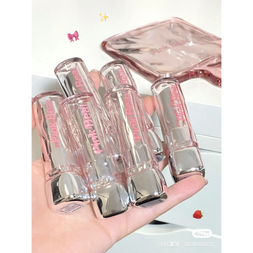 pinkbear皮可熊??糖光水精華口紅 固體唇蜜 水光鏡面唇釉 hello kitty聯名