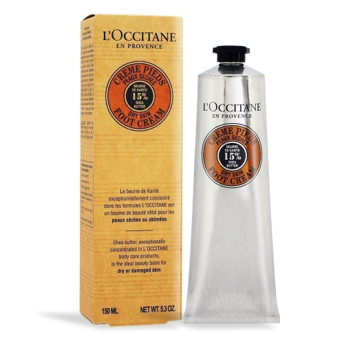 L＇OCCITANE 歐舒丹 乳油木護足霜(150ml)-國際航空版 公司貨