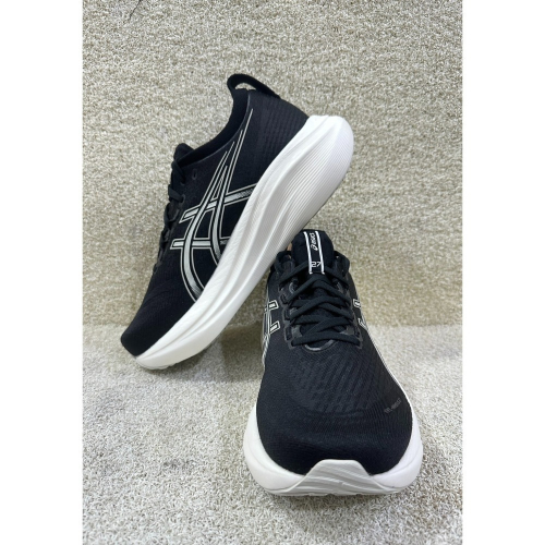 = 威勝 運動用品 =25年下 Asics GEL-NIMBUS 27 (4E寬楦) 男慢跑鞋 1011B957-002