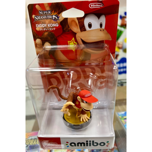 （不含遊戲）Switch 任天堂明星大亂鬥 amiibo DD 金剛 DIDDY KONG 小金剛 全新品［遊戲頻道］