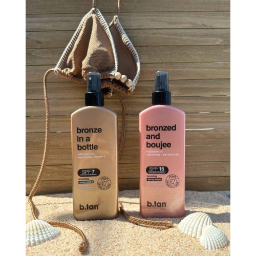 曬黑增強劑『DHA有色 助曬乳』戶外用 SPF0 ?B.Tan 無係數/無油膩 吸收快 Bronzing Lotion