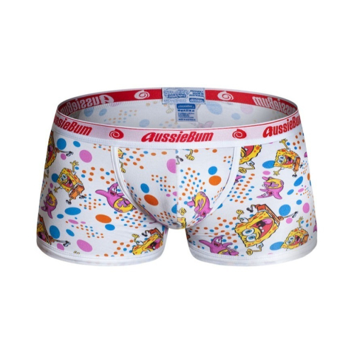 [aussieBum] SpongeBob White 海綿寶寶限定款