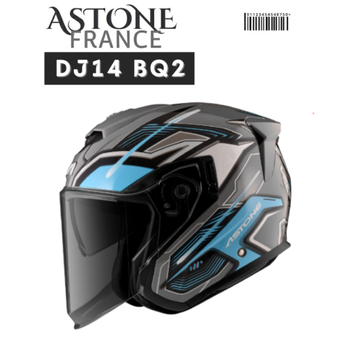 ASTONE DJ14 BQ2 內墨片 EPS內襯導氣設計 半罩安全帽