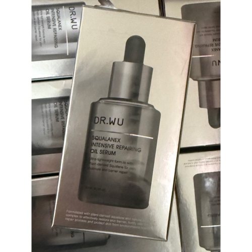 「全新」DR.WU 角鯊潤澤修復精華油 30ml