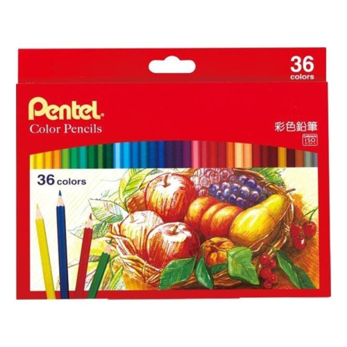 PENTEL 彩色鉛筆36色 36 Colors CB8-36TW