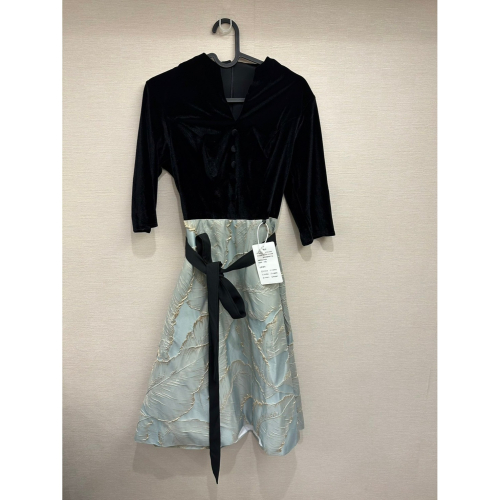 黑色晚禮服 洋裝 輕奢小禮服 宴會服 size L
