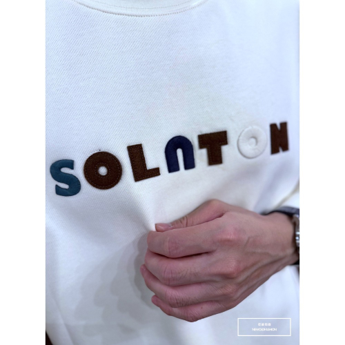 『新品上市』重磅多彩solnton刷毛大學T-米(NOF24115752)