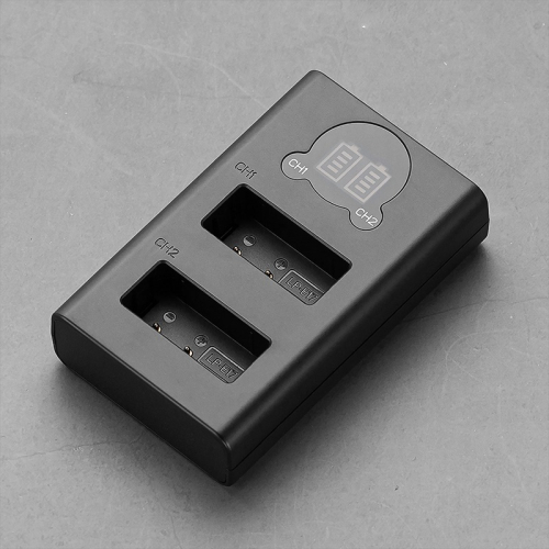 三重☆大人氣☆ Micro USB/ Type-C 雙用 LCD顯示 USB 雙槽充電器 for LP-E17