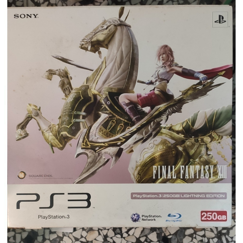 PS3 雷光機 太空戰士13 FF13 限定機 有盒 無法開機