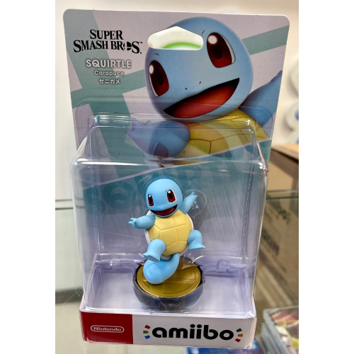 amiibo SQUIRTLE 傑尼龜 任天堂明星大亂鬥 神奇寶貝 精靈寶可夢 全新品 ［士林遊戲頻道］