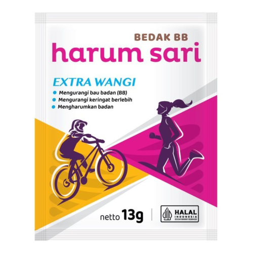 【苡琳小舖】Bedak BB Harum Sari 足粉 爽身粉 130g 香氛 除臭 運動用品