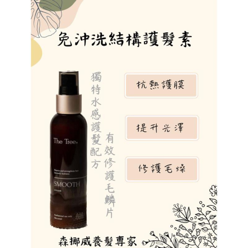森挪威-免沖洗結構護髮素｜高效保濕、修護毛髮、有效抗熱❗️專業特調的養護成份?
