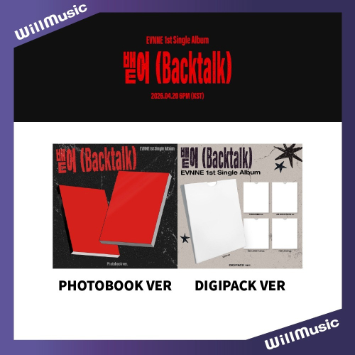 微樂客?EVNNE - 1ST SINGLE ALBUM [BACKTALK]