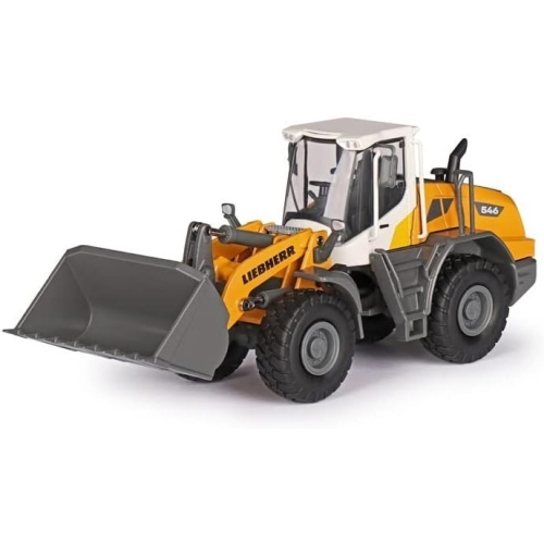⋐HJ㍿⋑ 德國Conrad Liebherr L546 Wheel Loader 鏟裝推土機 1/50 微型合金車模型