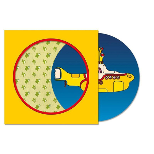 【黑膠】The Beatles《Yellow Submarine》披頭四黃色潛水艇50週年紀念限量7吋圖片膠